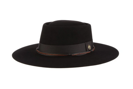 Biltmore Bohemian Flat Brim Gambler