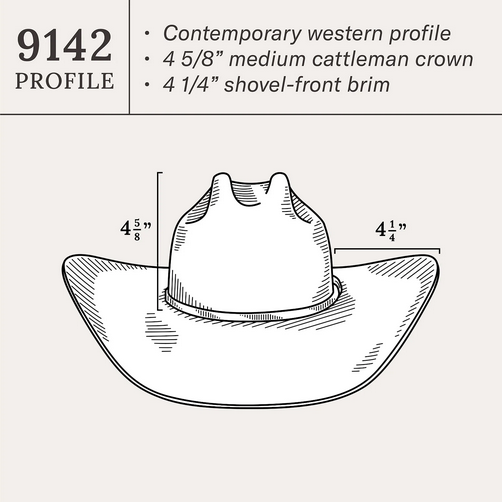 Stetson Acoustic 6X Cowboy Hat