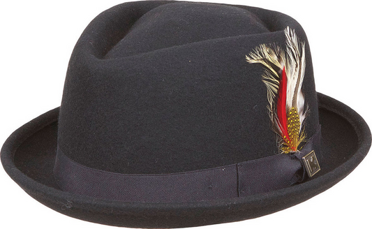 Kenny K Diamond Crown Stingy Brim Fedora WF65