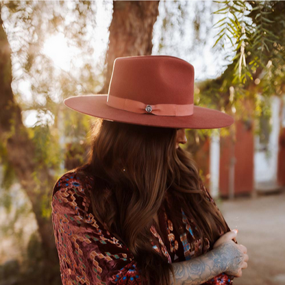 Biltmore Celebration Flat Brim Fedora DM-BF150