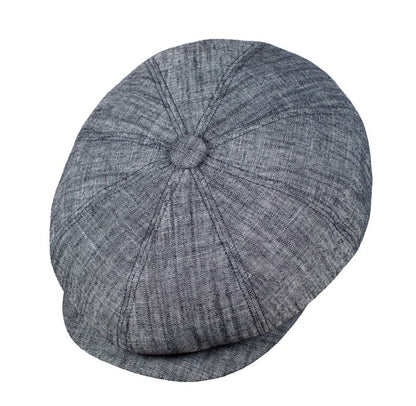 Capas Linen Gatsby Newsboy Cap