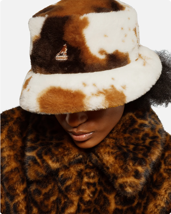 Kangol Faux Fur Bucket
