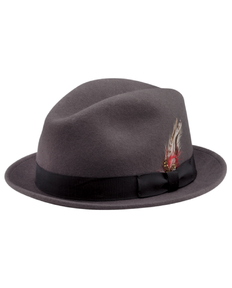 Stingy Brim Fedora by New York Hat & Cap