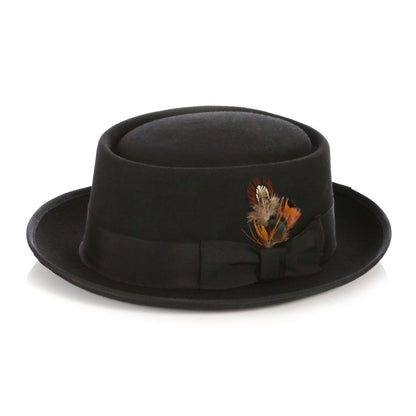 Ferrecci Wool Pork Pie Hat