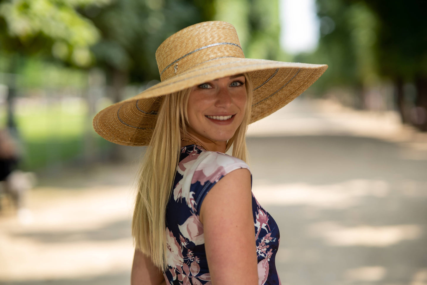 Flechet Sewn Straw Hat SPF 50 - FLFE69