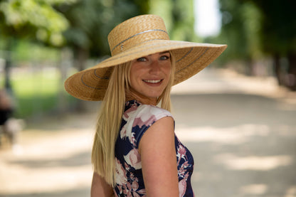 Flechet Sewn Straw Hat SPF 50 - FLFE69