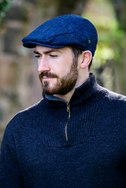 Men's 100% Tweed Trinity Cap 34