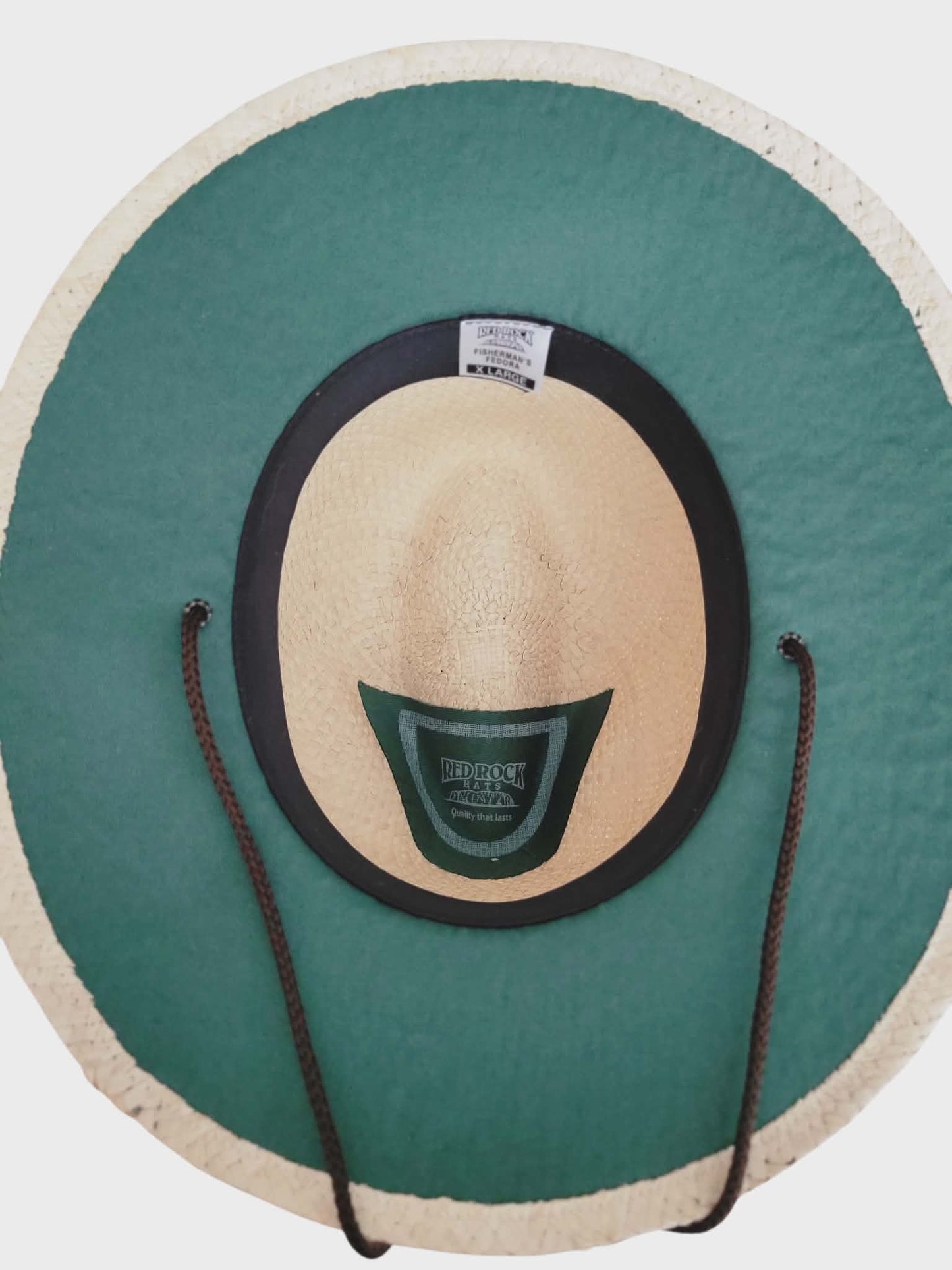 Red Rock Hats Woven Raffia Fisherman's Fedora 1027FR