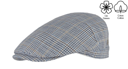 Flat Cap Prince of Wales Pattern - 1E317