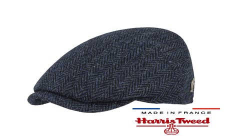 HARRIS TWEED® WOOL CAP MADE IN FRANCE - FLHH443