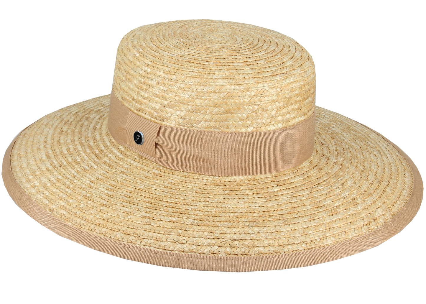 Flechet Sewn Straw Hat - 2E60