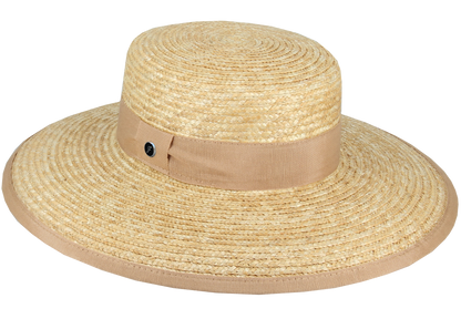 Flechet Sewn Straw Hat - 2E60