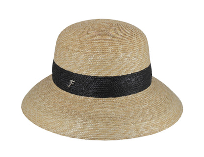 Flechet Stitched Straw Hat SPF 50 - FLFE91