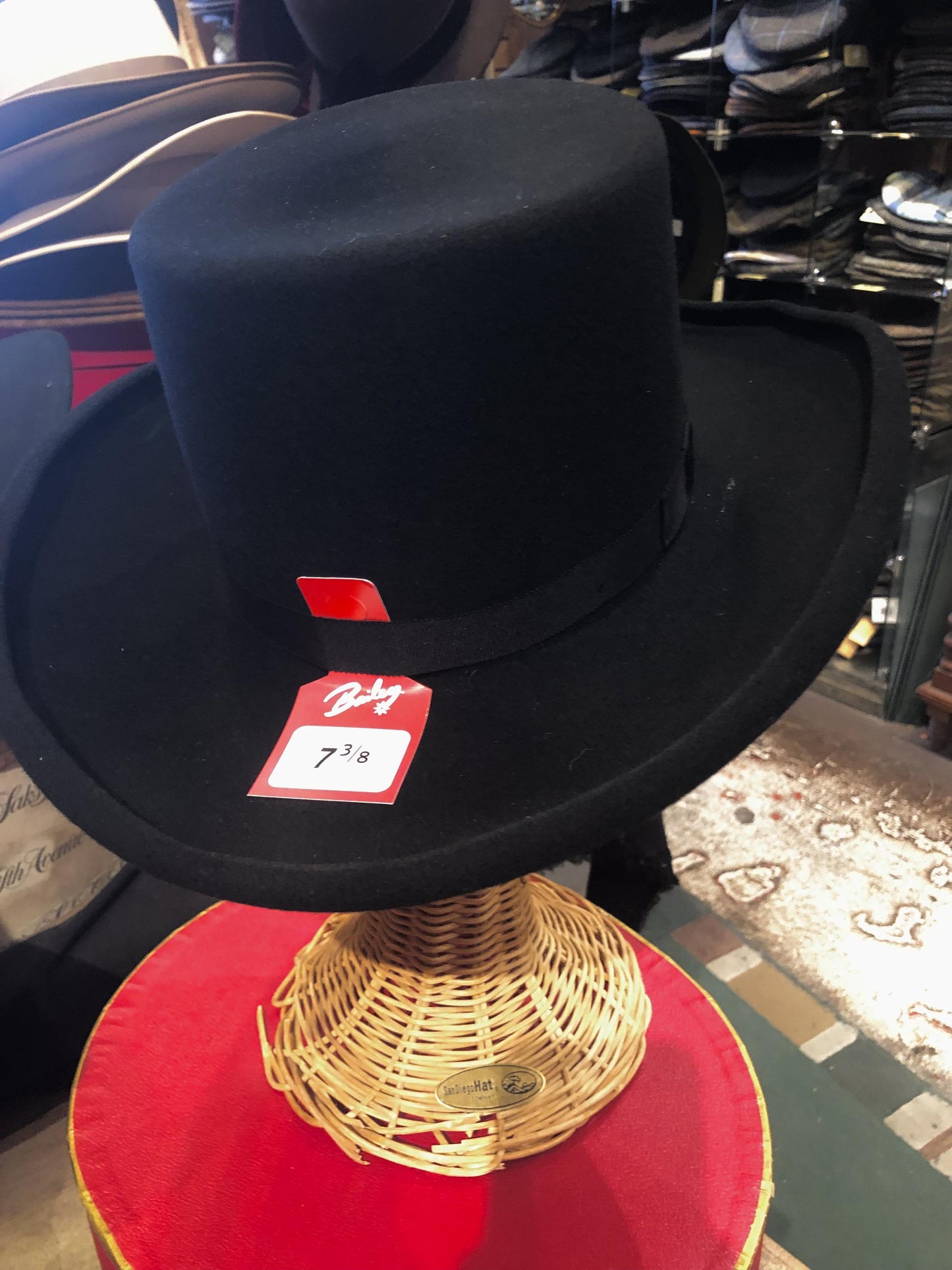 Fur Felt Bat Masterson Hat Stetson Old West Stetson Bat Masterson