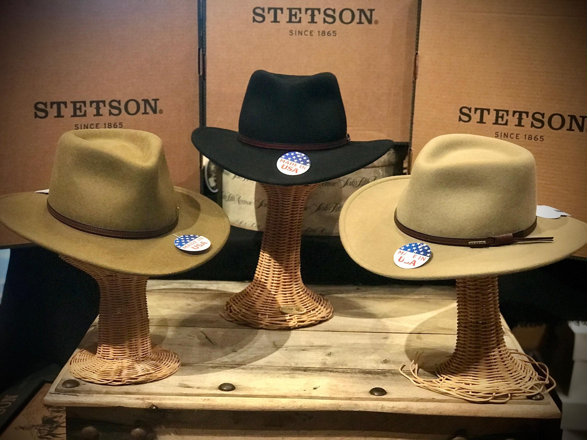 Stetson Outdoor Straw Hats
